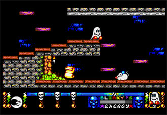 Pantallazo del juego online Blinky's Scary School (Atari ST)