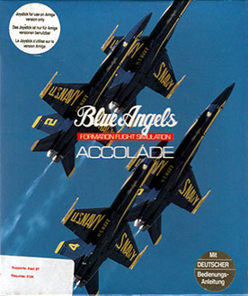 Carátula del juego Blue Angels (Atari ST)