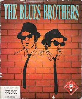 Carátula del juego The Blues Brothers (Atari ST)