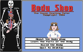 Juego online Body Shop: The Human Anatomy Tutor (Atari ST) Juego online Body Shop: The Human Anatomy Tutor (Atari ST)