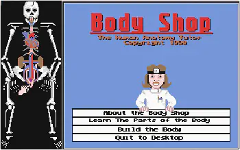 Portada de la descarga de Body Shop: The Human Anatomy Tutor