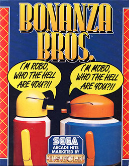 Carátula del juego Bonanza Bros (Atari ST)