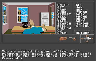 Pantallazo del juego online Borrowed Time (Atari ST)