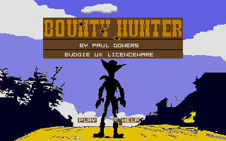 Carátula del juego Bounty Hunter (Atari ST)