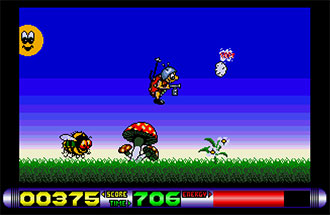 Pantallazo del juego online Bug Bash (Atari ST)