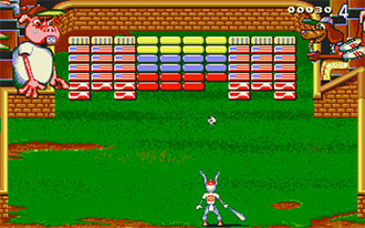 Pantallazo del juego online Bunny Bricks (Atari ST)