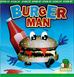Juego online Burger Man (Atari ST)