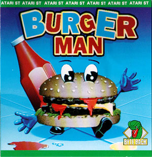Juego online Burger Man (Atari ST) Juego online Burger Man (Atari ST)