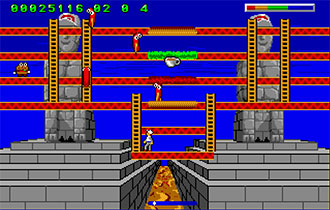 Pantallazo del juego online Burger Man (Atari ST)
