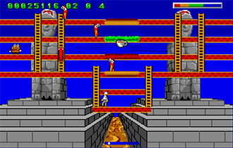 Pantallazo del juego online Burger Man (Atari ST)