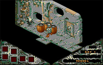 Pantallazo del juego online Cadaver (Atari ST)