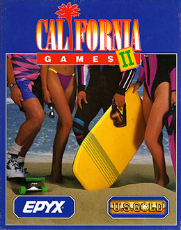 Carátula del juego California Games II (Atari ST)