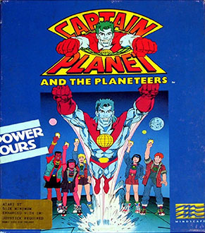 Carátula del juego Captain Planet And The Planeteers (Atari ST)