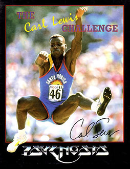 Carátula del juego The Carl Lewis Challenge (Atari ST)