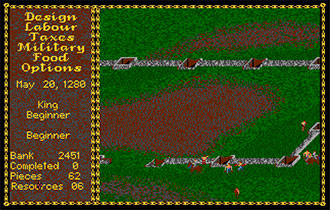 Pantallazo del juego online Castles (Atari ST)