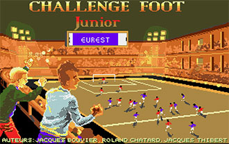 Juego online Challenge Foot Junior (Atari ST)