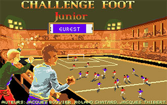 Carátula del juego Challenge Foot Junior (Atari ST)