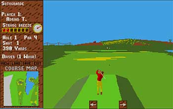 Pantallazo del juego online Challenge Golf (Atari ST)