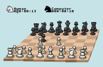 Pantallazo del juego online Chess Simulator (Atari ST)