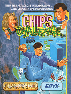 Carátula del juego Chip's Challenge (Atari ST)