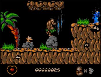 Pantallazo del juego online Chuck Rock (Atari ST)