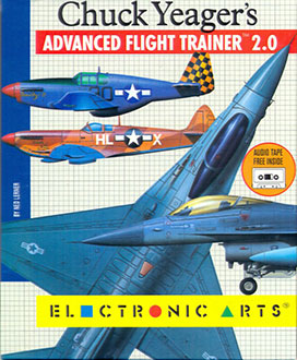 Carátula del juego Chuck Yeager's Advanced Flight Trainer 2.0 (Atari ST)