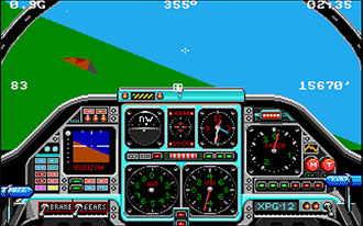 Pantallazo del juego online Chuck Yeager's Advanced Flight Trainer 2.0 (Atari ST)