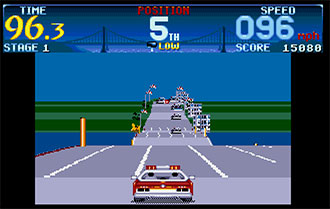 Pantallazo del juego online Cisco Heat All American Police Car Race (Atari ST)