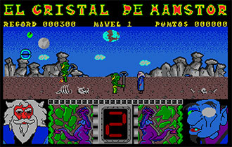 Pantallazo del juego online La Corona Magica (Atari ST)