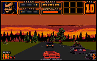 Pantallazo del juego online Crazy Cars 3 (Atari ST)