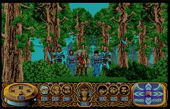 Pantallazo del juego online Crystals of Arborea (Atari ST)