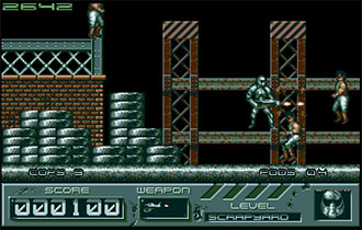 Pantallazo del juego online Cybercop (Atari ST)