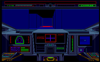Pantallazo del juego online Cyberdrome Hoverjet Simulator (Atari ST)
