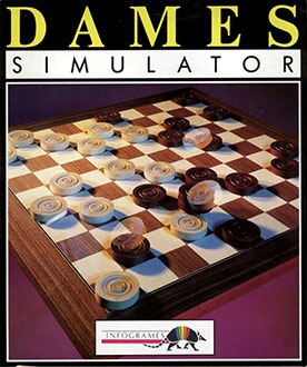 Carátula del juego Dames Simulator (Atari ST)