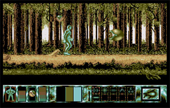 Pantallazo del juego online Darkland (Atari ST)