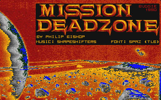 Carátula del juego Mission Deadzone (Atari ST)