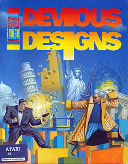 Carátula del juego Devious Designs (Atari ST)