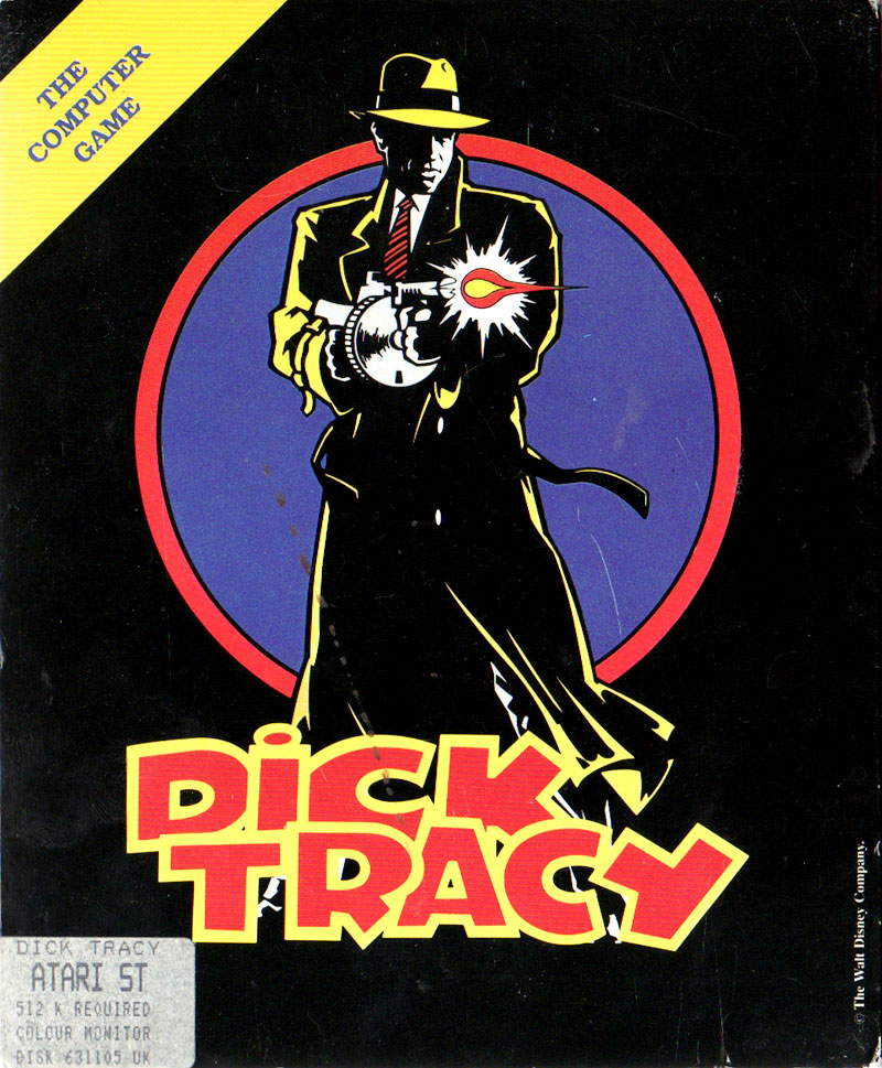 Carátula del juego Dick Tracy (Atari ST)
