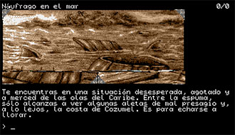 Pantallazo del juego online La Diosa de Cozumel (Atari ST)
