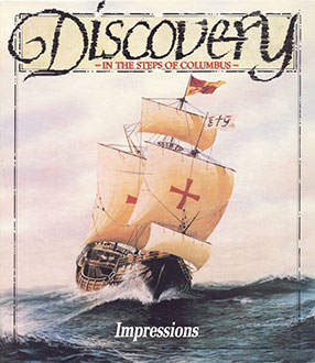 Carátula del juego Discovery In the Steps of Columbus (Atari ST)