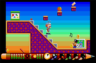 Pantallazo del juego online Doodlebug Bug Bash II (Atari ST)