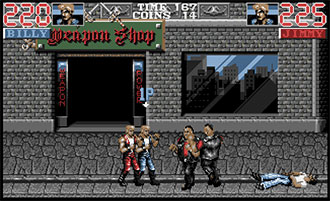 Pantallazo del juego online Double Dragon 3 The Rosetta Stone (Atari ST)