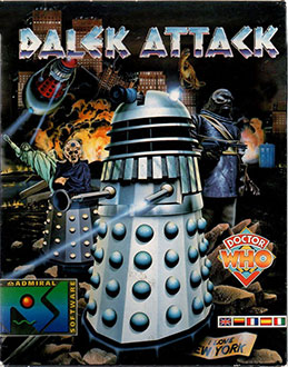 Carátula del juego Doctor Who Dalek Attack (Atari ST)