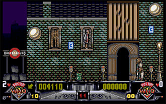 Pantallazo del juego online Doctor Who Dalek Attack (Atari ST)