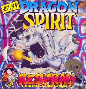 Carátula del juego Dragon Spirit (Atari ST)