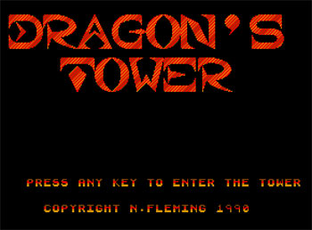 Carátula del juego Dragon's Tower (Atari ST)