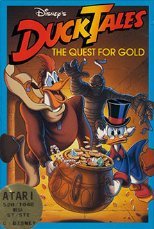 Juego online Duck Tales: The Quest For Gold (Atari ST)