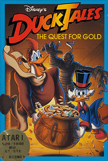Juego online Duck Tales: The Quest For Gold (Atari ST) Juego online Duck Tales: The Quest For Gold (Atari ST)