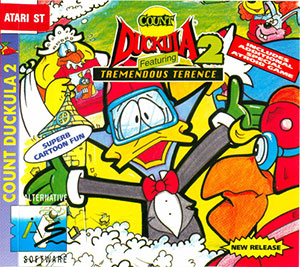 Carátula del juego Count Duckula 2 Featuring Tremendous Terence (Atari ST)