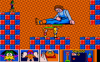 Pantallazo del juego online Count Duckula 2 Featuring Tremendous Terence (Atari ST)
